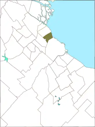 Localisation de Vicente López