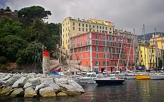 Escalier Romieu d'accès au palais des Gouverneurs et citadelle de Bastia