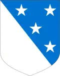 Blason de Comté de Valga