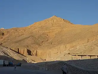 La Cime vue depuis la vallée des Rois.