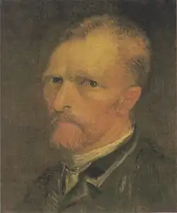 Autoportrait, automne 1886, Paris, musée municipal de La Haye, La Haye