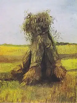 Vincent van Gogh Gerbes de blé, juillet-août 1885, Musée Kröller-Müller, Otterlo