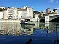 Le vaporetto de Lyon.