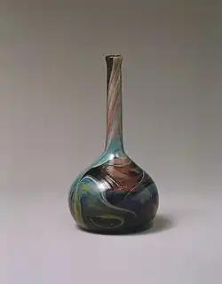 Louis Comfort Tiffany (1892-96) Verre agate [Vase] Metropolitan Museum of Art, États-Unis