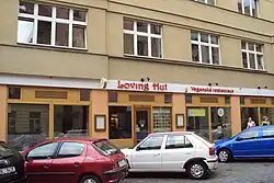 Loving Hut à Prague, Tchéquie en 2012