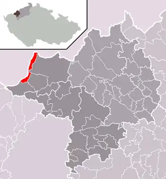 Localisation de Vejprty