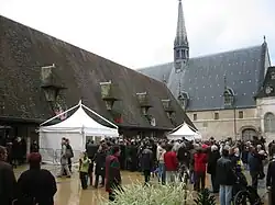 Vente des hospices de Beaune, en automne.