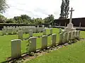 L'extension du cimetière communal, CWGC