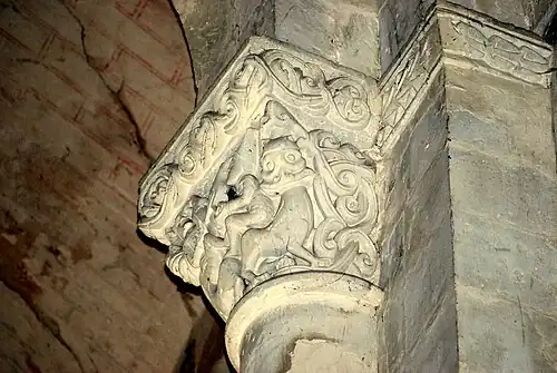 Lions montés à l'envers.