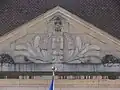 Fronton de l'hôtel de ville de Vesoul.
