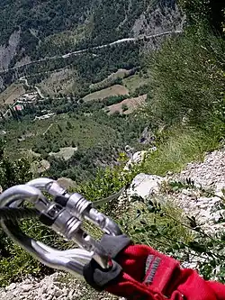 Via ferrata.