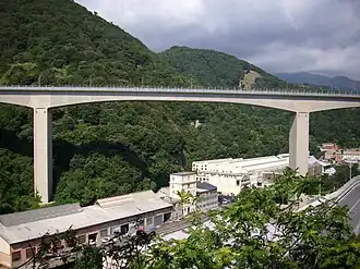 Le pont à poutres Cerusa O.