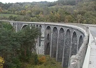 Vue d'ensemble depuis l'extrémité sud (rive gauche)