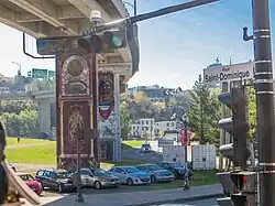 L'ouest du site en 2016