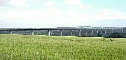 A16 : viaduc du Scardon.
