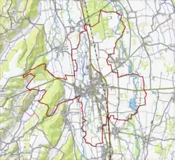 Carte topographique