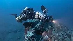 Vidéaste sous-marin