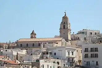 La cathédrale de Vieste.