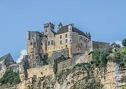 Le château de Beynac.