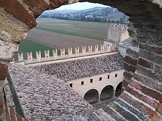 Vue du Château depuis sa tour principale