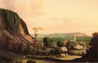View of Westville, vers 1856