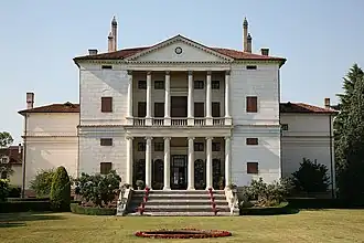 La villa Cornaro par Palladio.