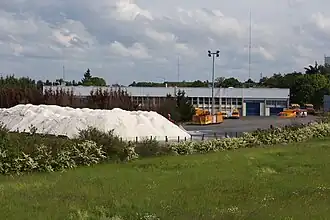 Le site de la Direction départementale de l’équipement à Villabé.