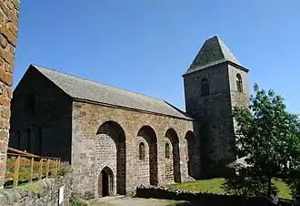 Église Notre-Dame-des-Pauvres à Aubrac.