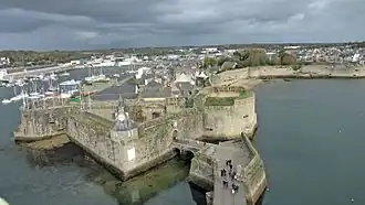 La Ville close (vue aérienne).