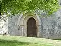 Portail de la chapelle.