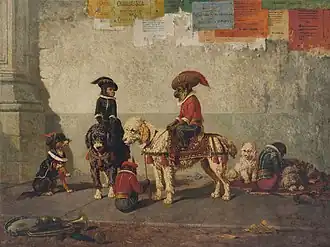 Amis de cirque (1869).