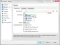 Paramètres Système d'une machine Virtuelle