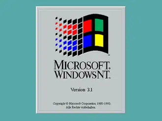 Image illustrative de l’article Windows NT 3.1