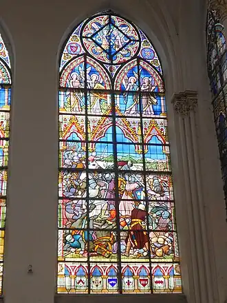 Saint-Valéry vole au secours de Guillaume des Barres et le sauve.