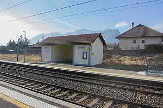 L'abri voyageurs du quai B.