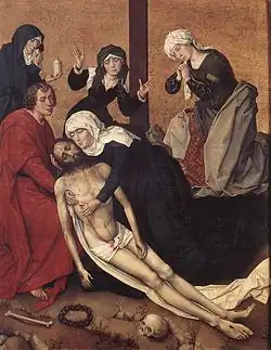 Vrancke van der Stockt, Bewening van Christus, circa 1455-60, Museum Mayer van den Bergh, Antwerpen