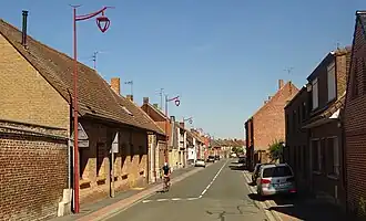 Rue Suzanne-Lanoy, à Vred.