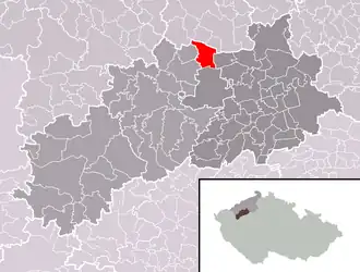 Localisation de Výškov
