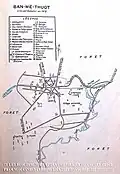 Plan de la ville en 1918.