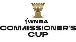 Description de l'image WNBA Commissioner's Cup Logo.jpg.