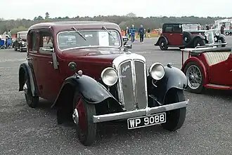La berline sportive "Light Twelve-Six" de 1935 "Kempton"