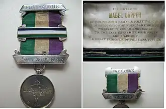 Médaille de Mabel Capper