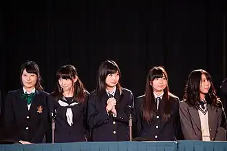 Une partie du casting au Anime Central 2014.