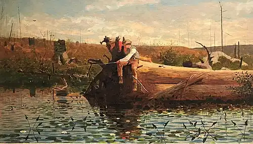 Winslow Homer, En attendant une bouchée, vers 1874