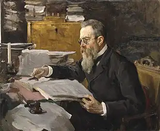 Nikolai Rimski-Korsakov, 1898Galerie Tretiakov, Moscou