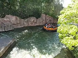 Bouée sur le parcours