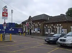 Accès principal gare.