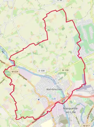 Carte OpenStreetMap.