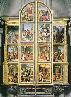 Autel (fermé) de la chapelle