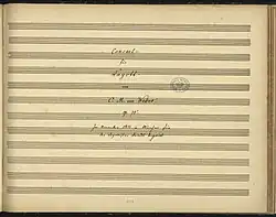 Image illustrative de l’article Concerto pour basson de Weber